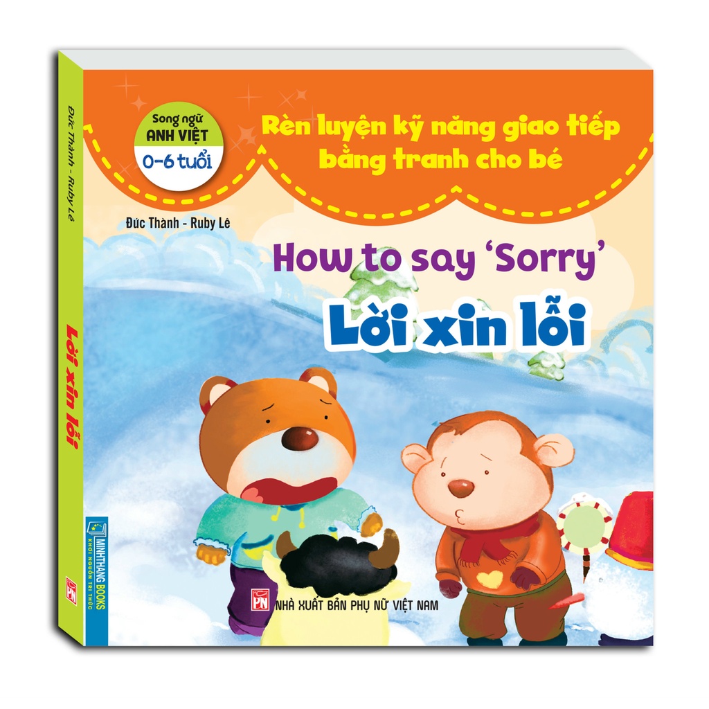 Sách - Combo 8 cuốn rèn luyện kỹ năng giao tiếp bằng tranh cho bé (song ngữ Anh - Việt)