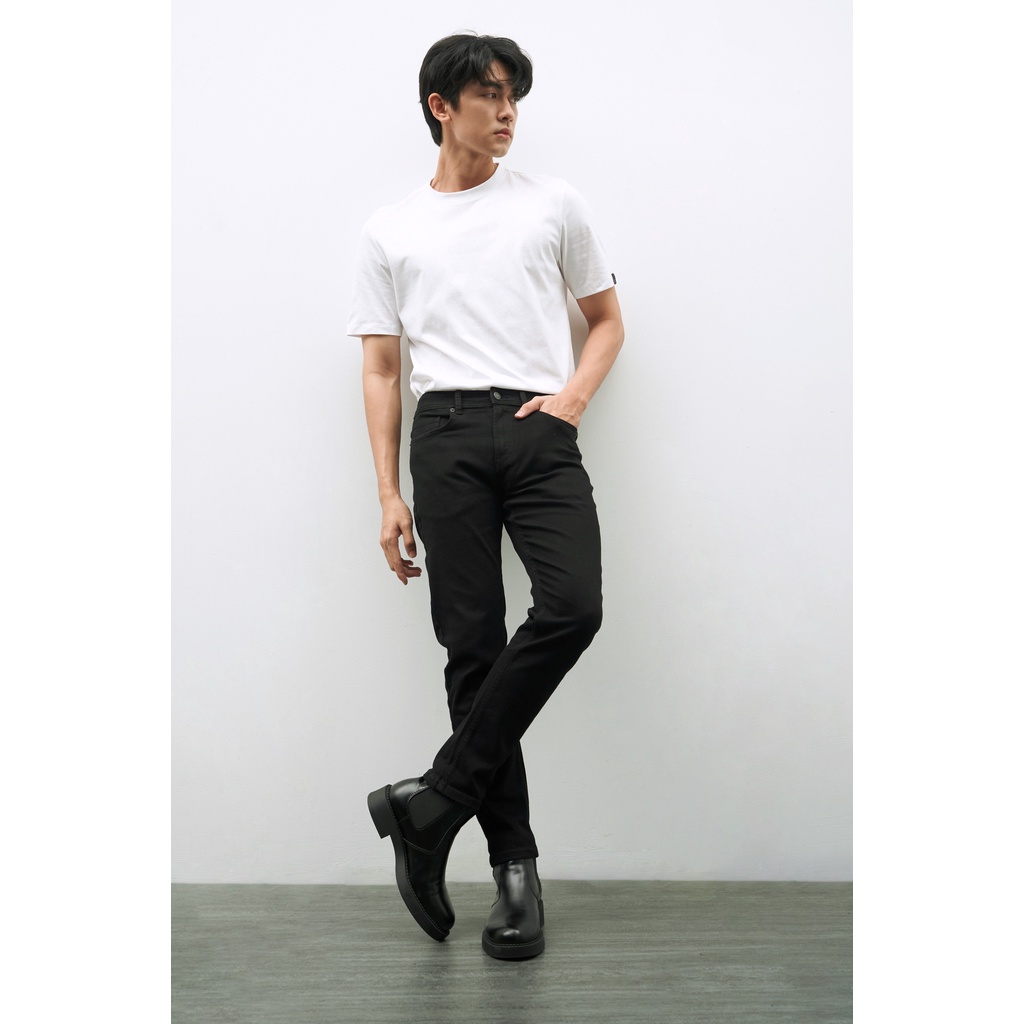 Quần Jean Nam Trơn Form Slim - Routine 10F20DPA102CR1 | BigBuy360 - bigbuy360.vn