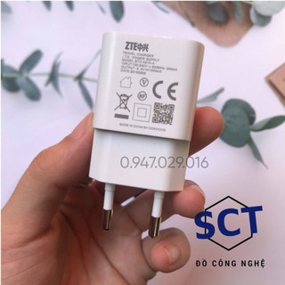 Củ sạc zte 5v củ sạc tương thích nhiều thiết bị - sạc nhanh ổn định