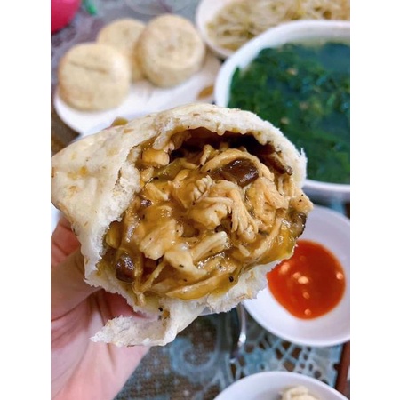 BÁNH BAO NGUYÊN CÁM - Set 4 bánh