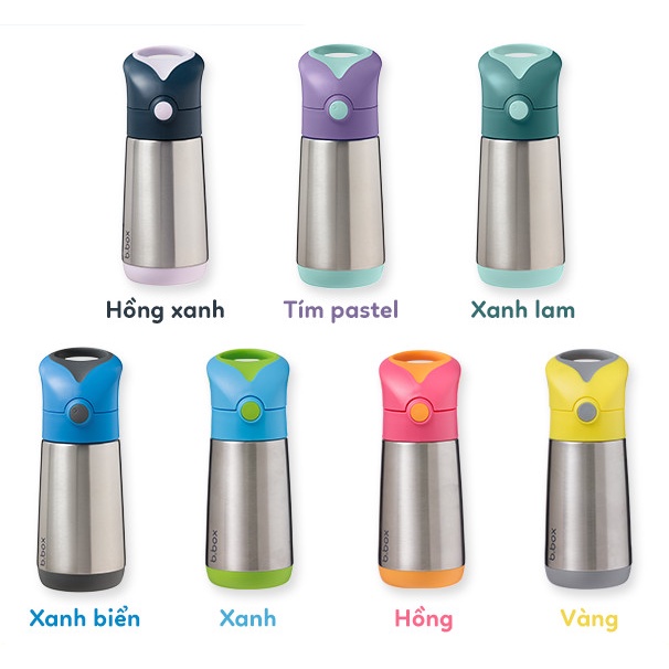 Bình nước giữ nhiệt B.Box đa năng, tiện lợi cho bé - Herbaby