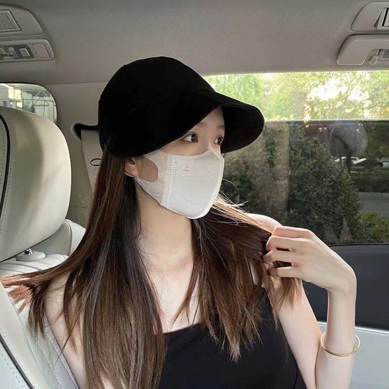 Mũ Chống Nắng mùa hè Hàn Quốc Vải Mềm Có Dây Rút Thoáng Khí Thời Trang Nhiều Màu - Hata24h