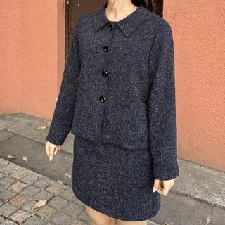 Set áo khoác (kèm chân váy) chất dạ - Alice Set
