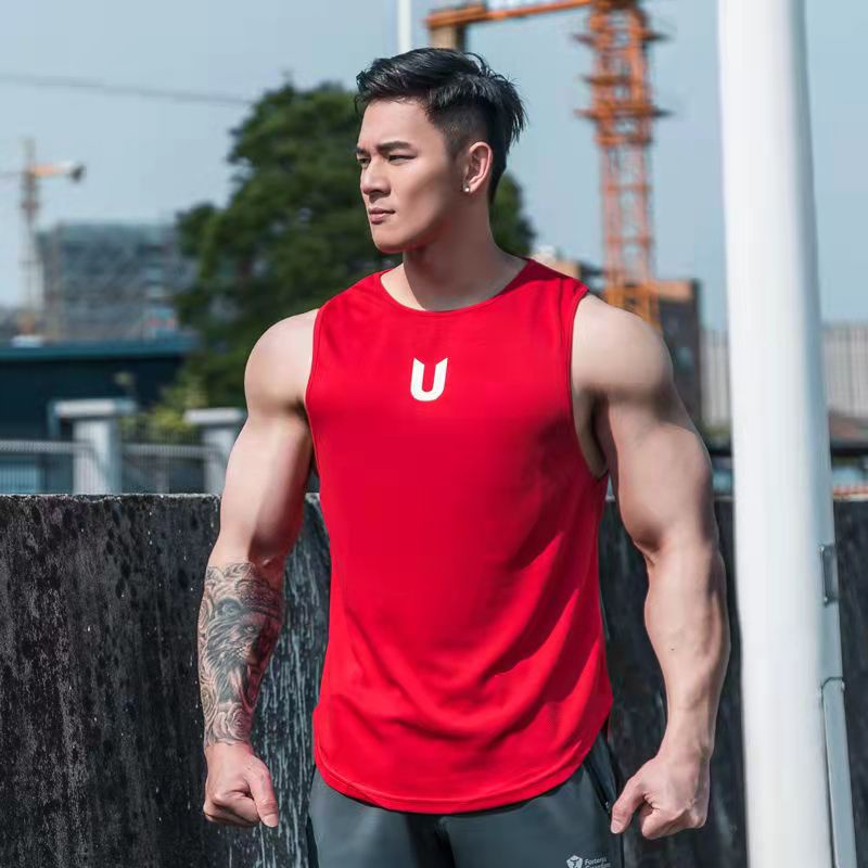 Áo ba lỗ nam tanktop tập gym, áo thun ba lỗ nam  chơi bóng rỗ thể thao vải lụa cao cấp thoáng mát
