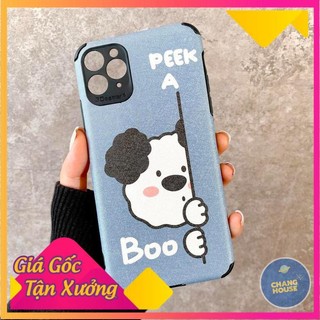 [ FREE SHIP ] Ốp Lưng Da IMD Peek A Boo