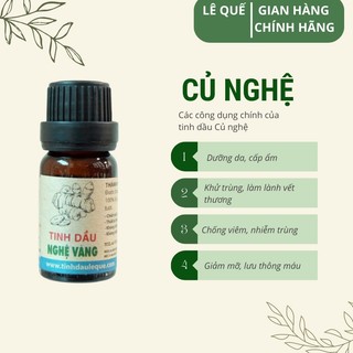 Tinh dầu Củ nghệ Lê Quế 10ml