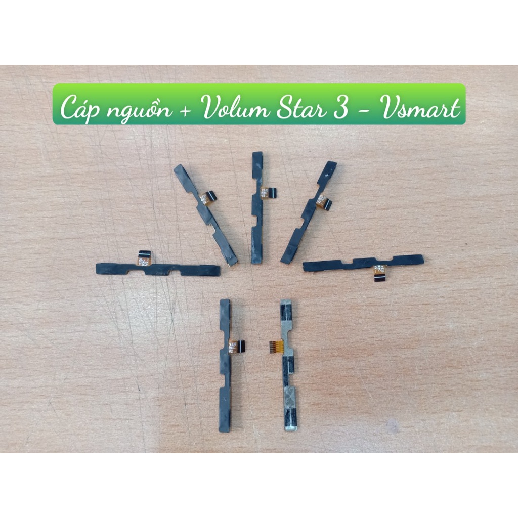 Cáp Nguồn + volum Star 3 - Vsmart (Zin Tháo Máy)
