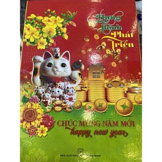 Xả hàng lốc lịch siêu đại 22x32cm năm 2023.