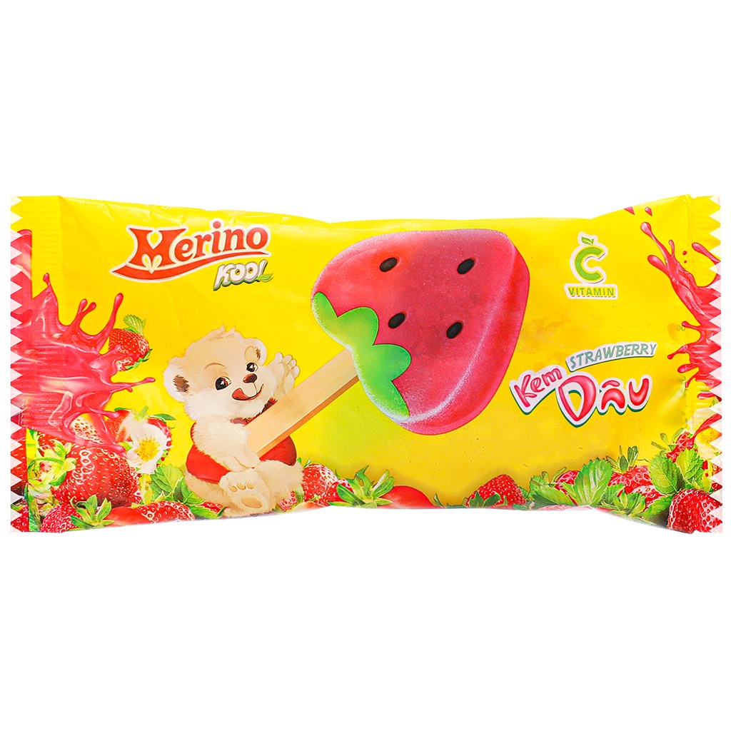 Kem dâu Merino Kool cây 62g