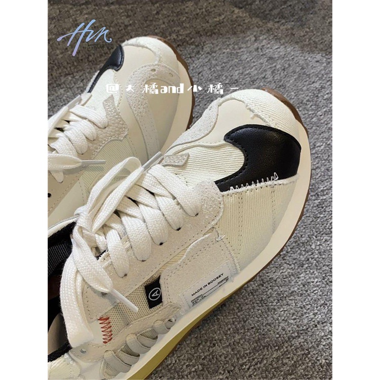 Giày Thể Thao Đế Dày Phong Cách Retro Thời Trang Thu Đông 2022 Mới Cho Nữ