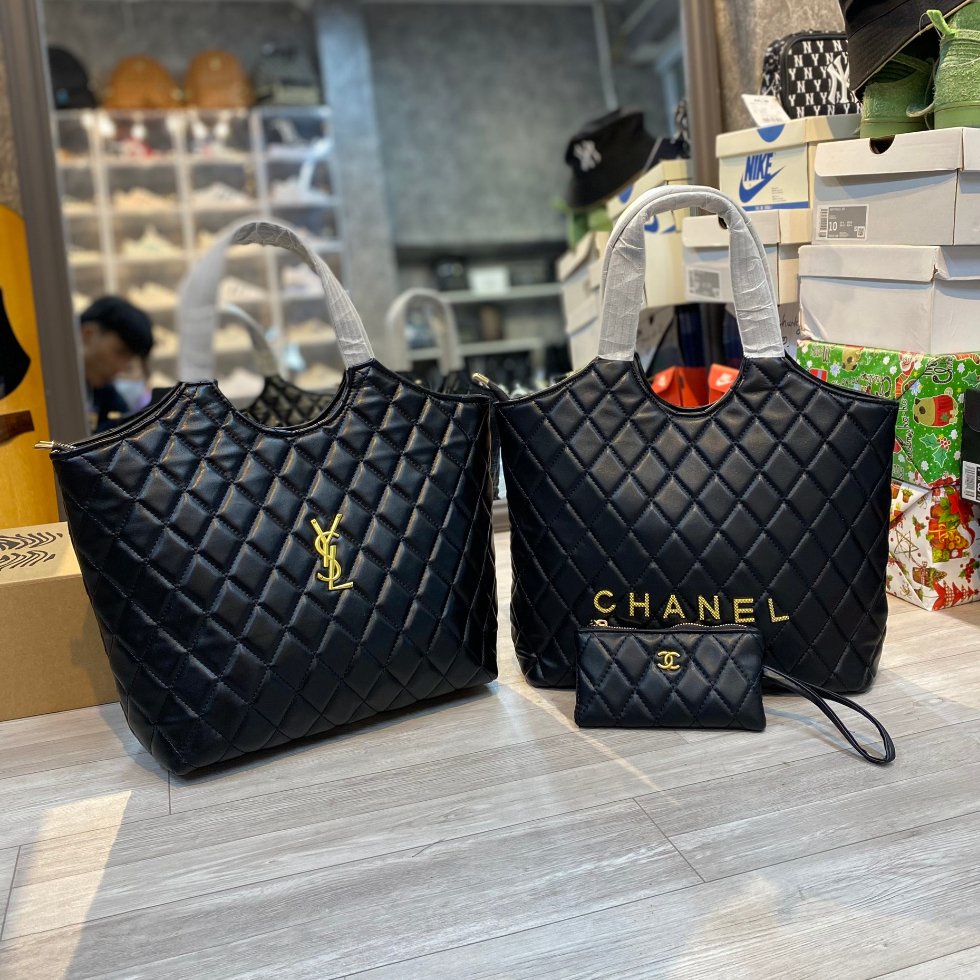 Túi công sở nữ , Túi xách tay C.H.A.N.E.L , Túi Y.S.L . size to đại có khóa khéo miệng túi tote thời trang , đi làm , đi