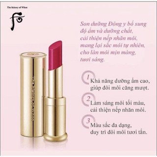 SON WHOO DƯỠNG CÁC MÀU FULLSIZE