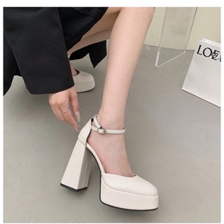 GIÀY CAO GÓT - SANDAL ĐÚP ĐẾ CHÍNH HÃNG 12CM HÀNG CÓ SẴN GIÀY CƯỚI DA LỲ ( MẪU NÀY ĐI LÙI 1 SZIE)