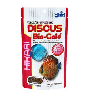 Thức ăn chìm cho các loại cá dĩa xanh và đỏ- bio gold Hikari Japan 80gr