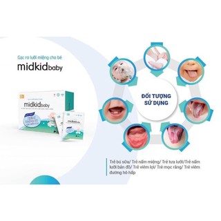 Gạc rơ lưỡi Midkid cho bé