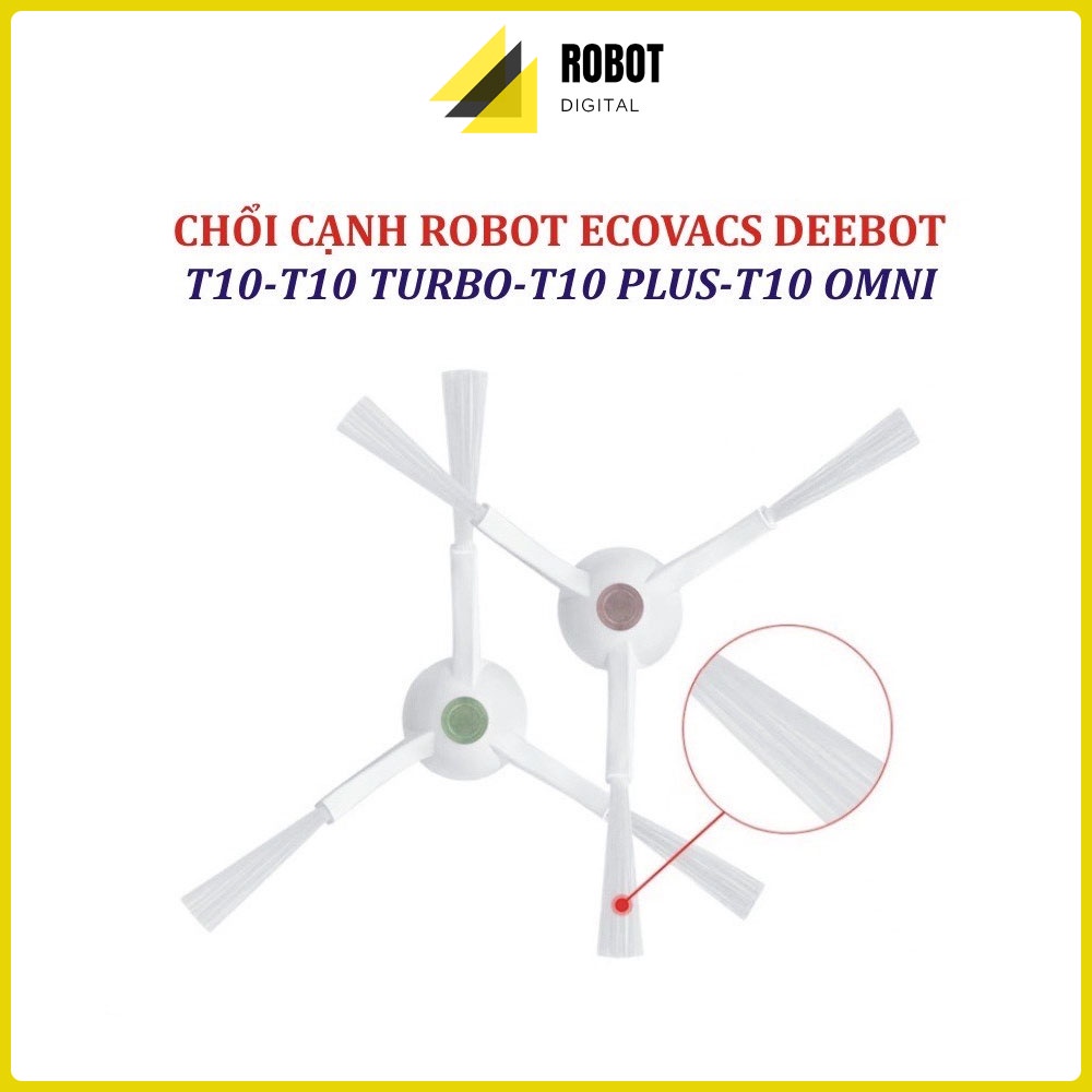Phụ kiện chổi cạnh, Chổi quét Robot hút bụi Ecovacs Deebot T10 - T10 Turbo - T10 Plus - T10 Omni