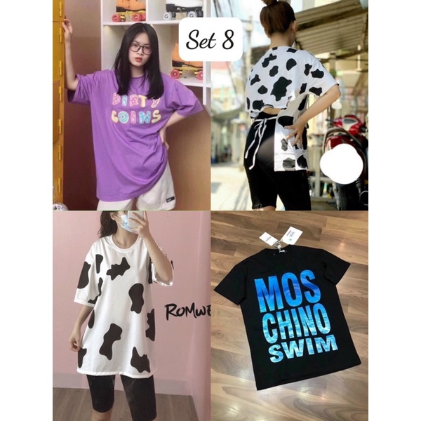 Set 4 Áo Chỉ 100k