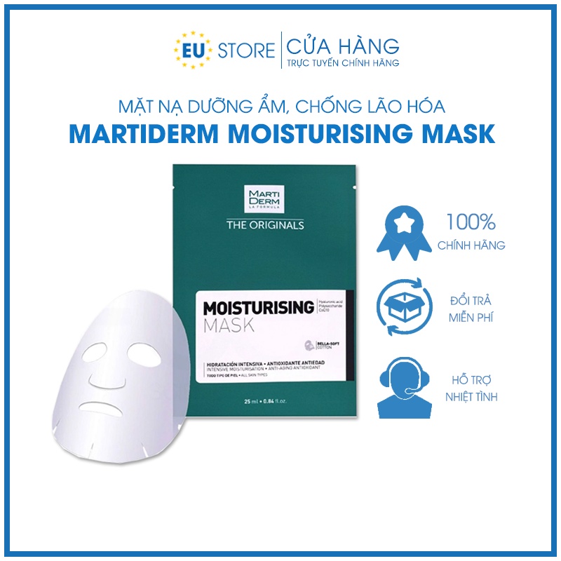 Mặt nạ Martiderm ngăn ngừa lão hóa, dưỡng ẩm, phục hồi và trẻ hóa da