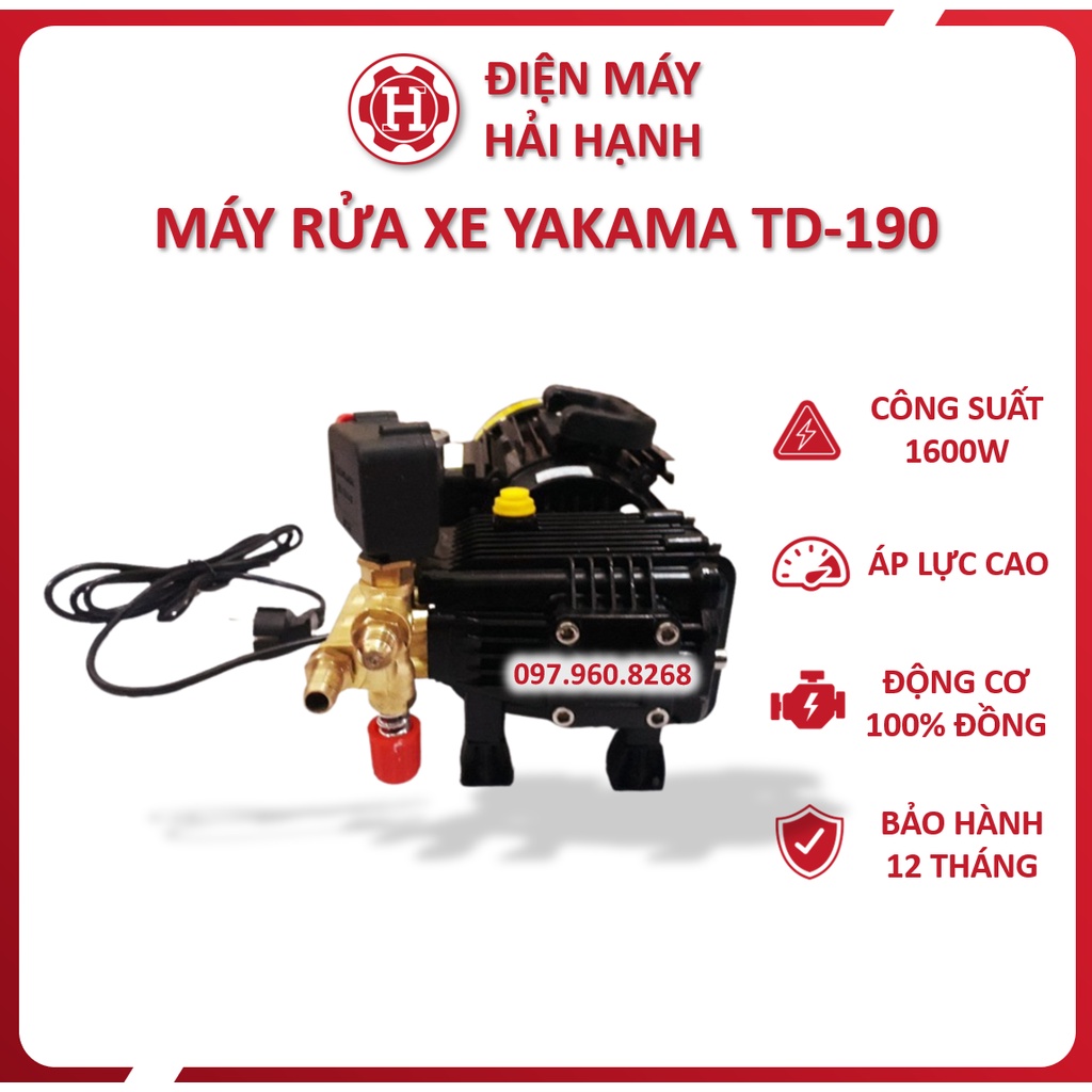 MÁY RỬA XE GIA ĐÌNH YAKAMA TD-190