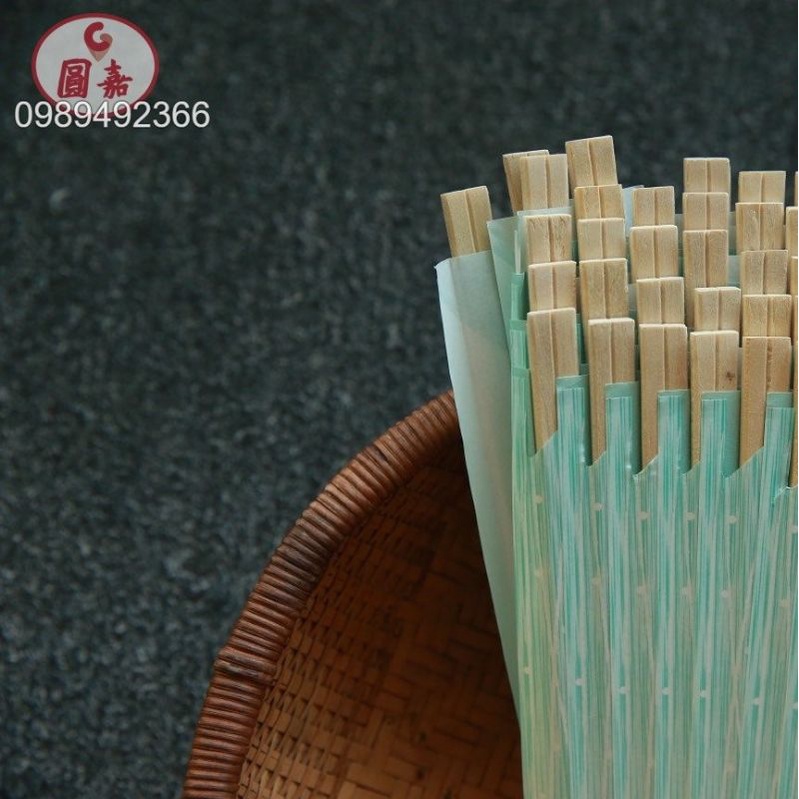 Bao đũa giấy màu trơn dùng 1 lần ở trong nhà hàng, bao đũa 500 tờ