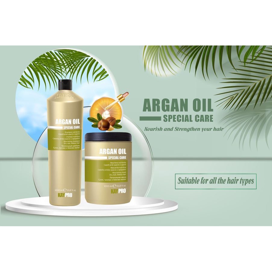 DÀU GỘI, DẦU XẢ VÀ DẦU DƯỠNG TÓC KAYPRO ARGAN 350ML - 500ML - 1000ML - 100ML