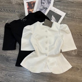 Áo Bigsize Nữ Mập Fashion Áo Kiểu Bigsize Áo Cổ Tròn 2 Màu CÁT HÀN Thiết Kế Thanh Lịch Đủ Size 50-90kg AO0029-30