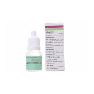 [Hỏa Tốc TPHCM] Nước Muối Sinh Lý Efticol 0,9% chai 10ml (1 hộp)