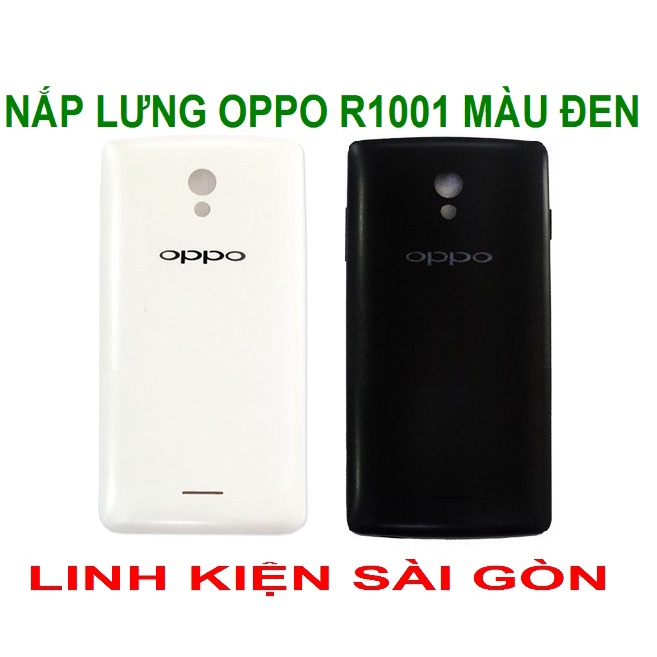 NẮP LƯNG OPPO R1001 MÀU ĐEN