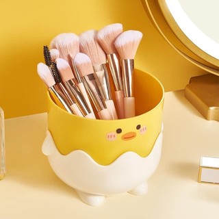 thùng rác mini con vịt vàng