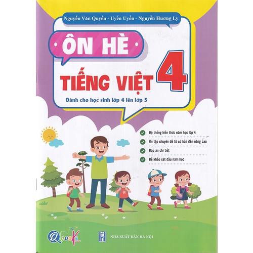 Sách - Ôn hè Tiếng Việt 4 (Dành cho học sinh lớp 4 lên lớp 5)