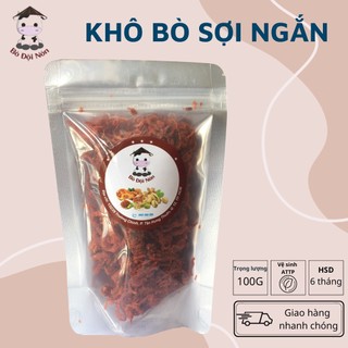 100Gr Thịt Bò Khô Sợi Thơm Ngon_ Bò Đội Nón Shop