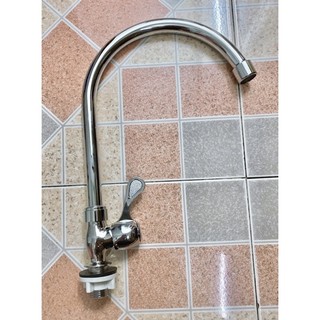 Vòi rửa chén lạnh mạ crom - vòi rửa bát