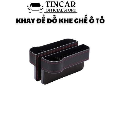 Khay để đồ khe ghế ô tô, đựng đồ đa năng, hộc để đồ khe ghế ô tô xe hơi cao cấp