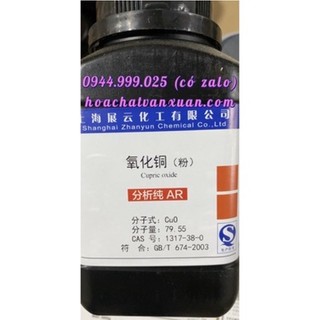 Hóa chất CuO đồng oxit copper oxide 500g tinh khiết