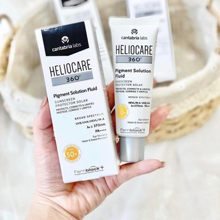 (Hàng Tây ban nha authetic ) Kem chống nắng Heliocare Pigment Solution Fluid SPF 50+ 50ml