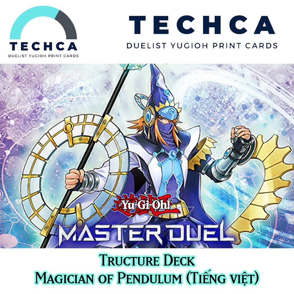 Bài In Tiếng Việt - Bộ bài Yugioh - Structure Deck - Magician of Pendulum