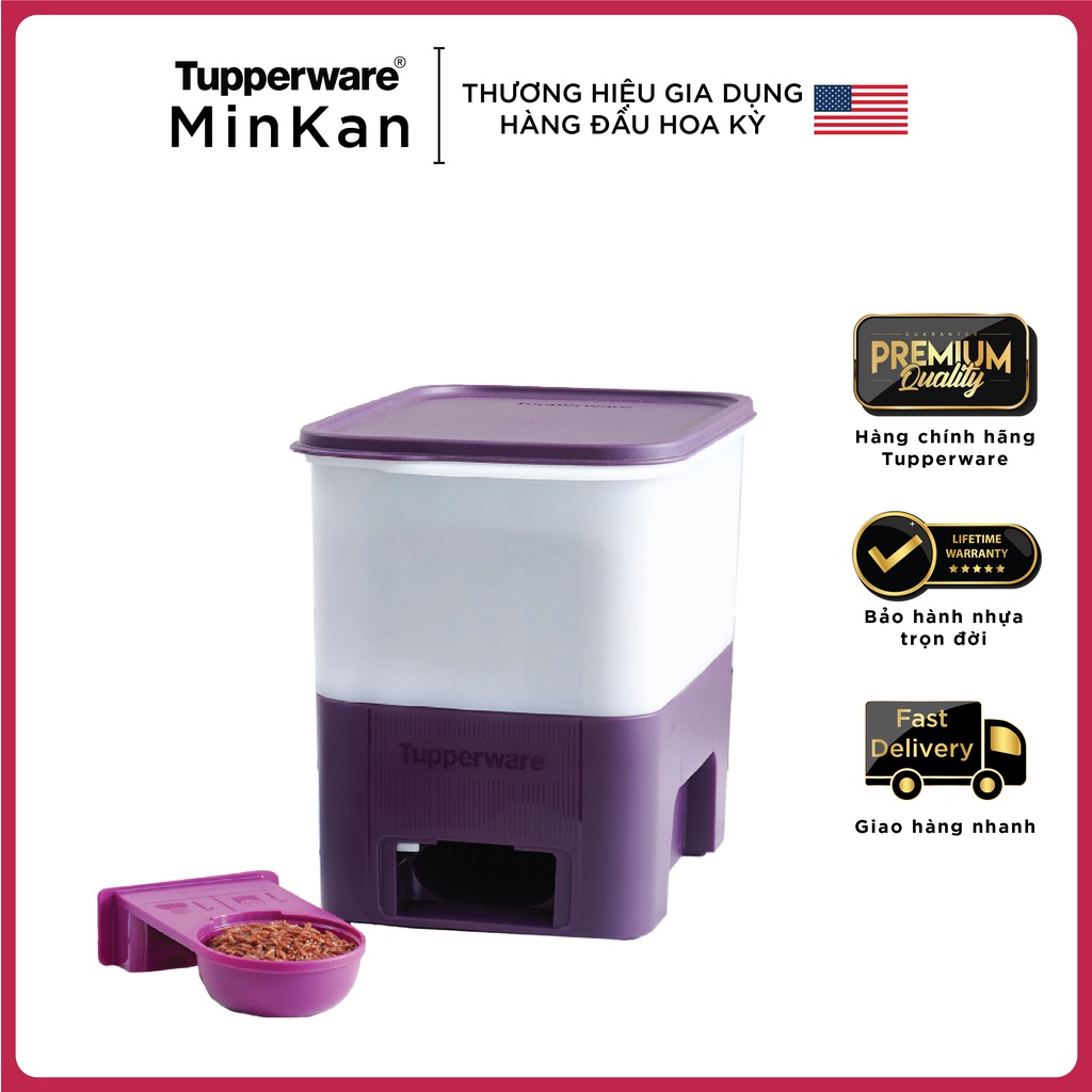 Thùng Gạo Tupperware Rice Smart Junior 5kg