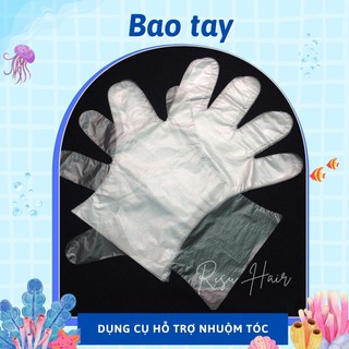 5 cặp bao tay nilon nhuộm tóc, dùng 1 lần