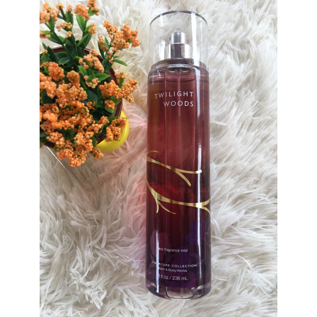 Xịt thơm toàn thân Bodymist Bath & Body Works TWILIGHT WOODS