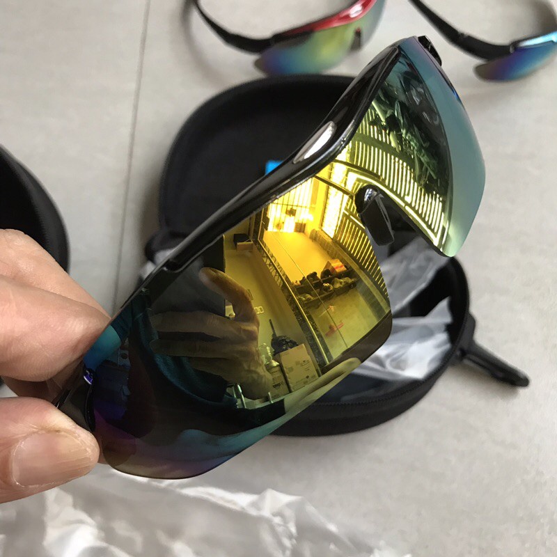 Bộ Kính Thể Thao 5 Trong 1 - Đi Phượt, Đi Xe Đạp, Xe Máy