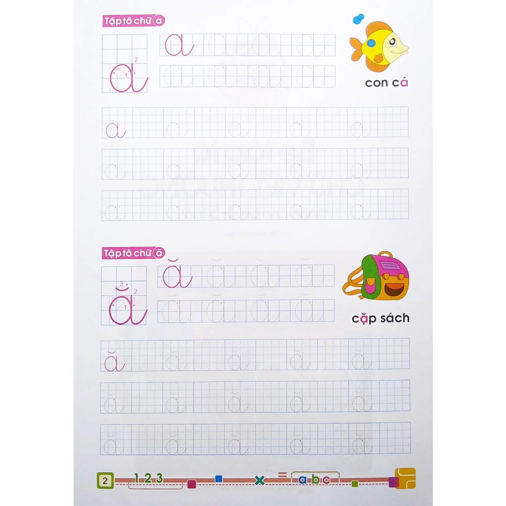 Sách_Tủ Sách Cho Bé Vào Lớp 1 - Bé Tập Tô Chữ Viết Thường - Dành Cho Bé 4-5 Tuổi