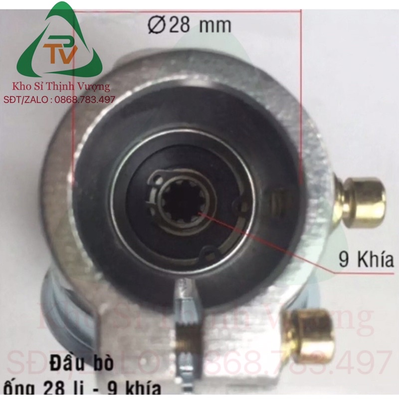 Đầu bò lắp máy cắt cỏ Honda GX35 - GX25