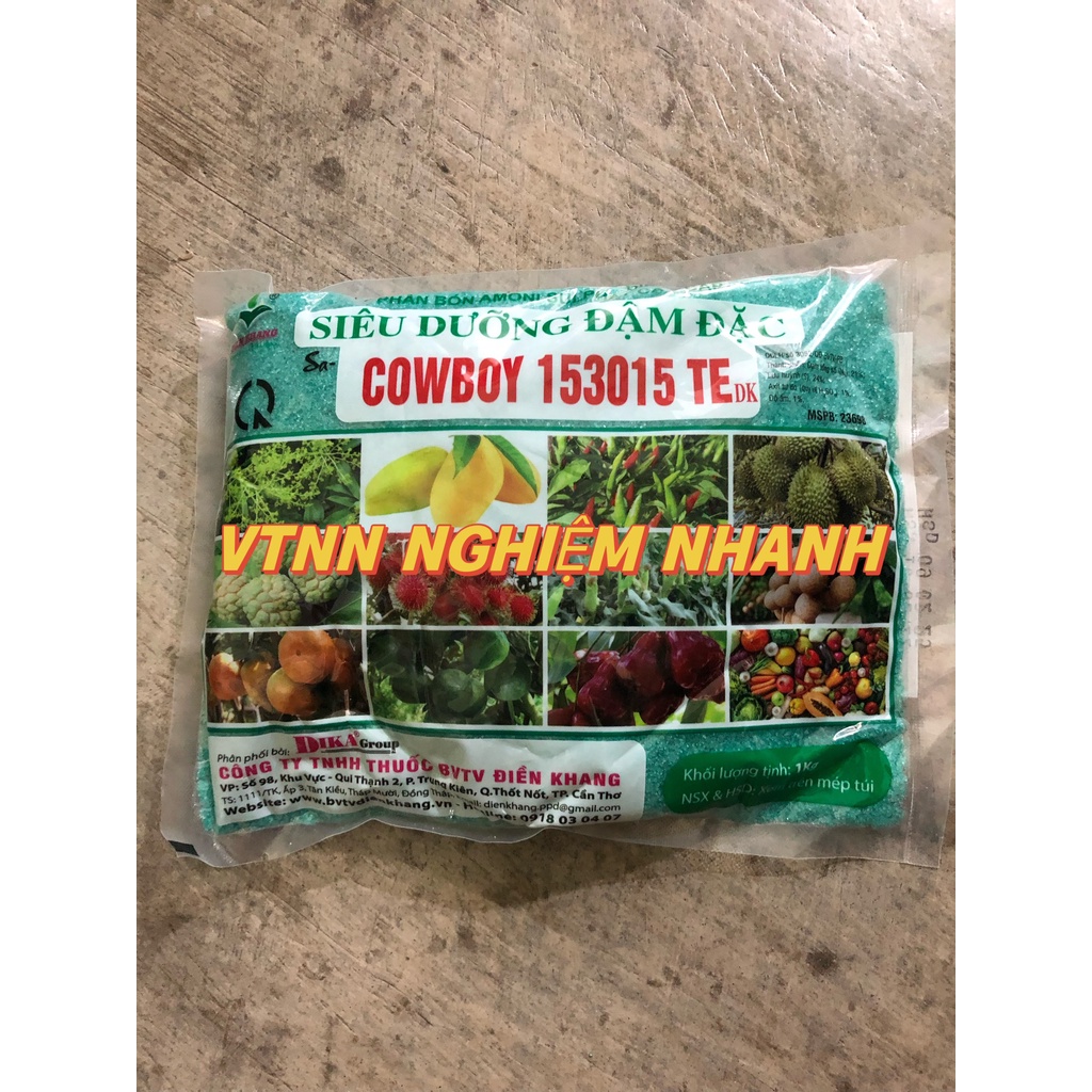 SIÊU DƯỠNG ĐẬM ĐẶC 15 30 15 TE (1KG)