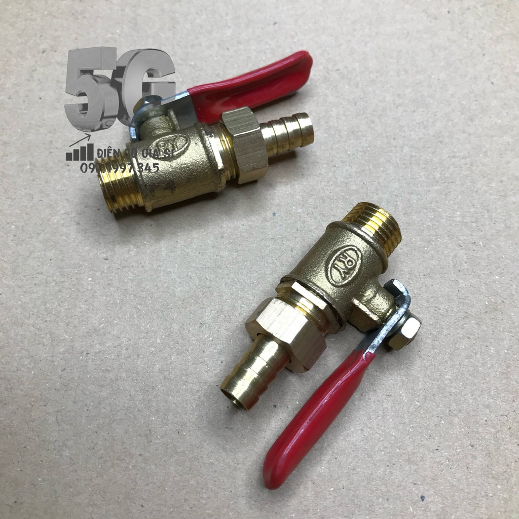 Van Gạt Hơi 1/4 Dùng Cho Máy Nén Khí - Khóa Máy Nén Khí 1/4 Chuyên Dụng LOẠI TỐT