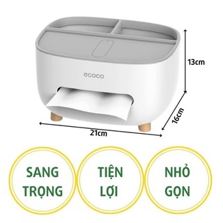 Hộp đựng giấy Ecoco Để Bàn