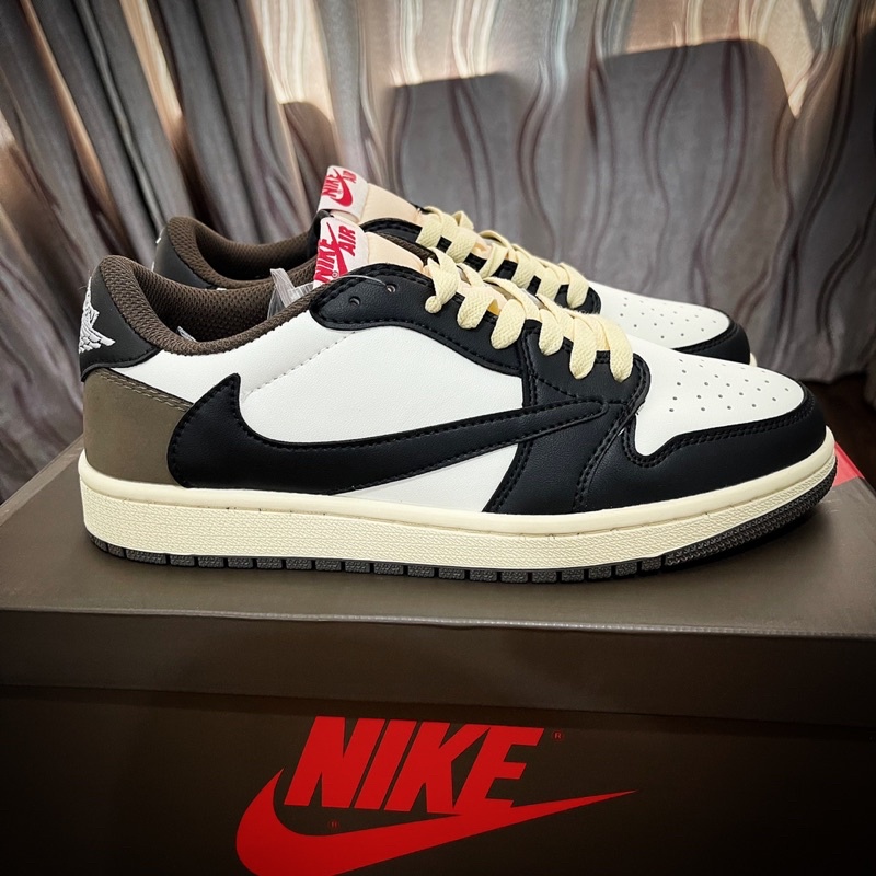 Giày sneaker Jordan 1 low Travis Dark Mocha - FULLBOX