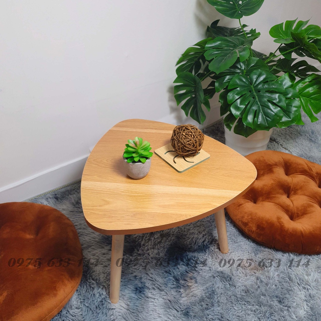 Bàn trà sofa 💜FREESHIP💜 Bàn gỗ ngồi bệt MINI 40*40 phong cách hiện đại, decor phòng ngủ siêu xinh | BigBuy360 - bigbuy360.vn
