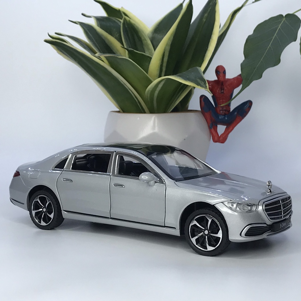 Mô hình xe kim loại Mercedes S400L tỷ lệ 1:24 chiếc sedan hạng sang