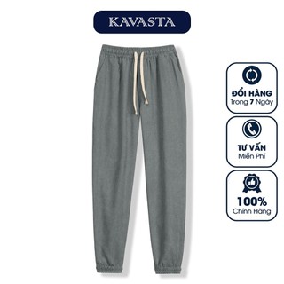 Quần nhung tăm nam jogger, quần len tăm nam kavasta cao cấp thời trang trẻ trung d3