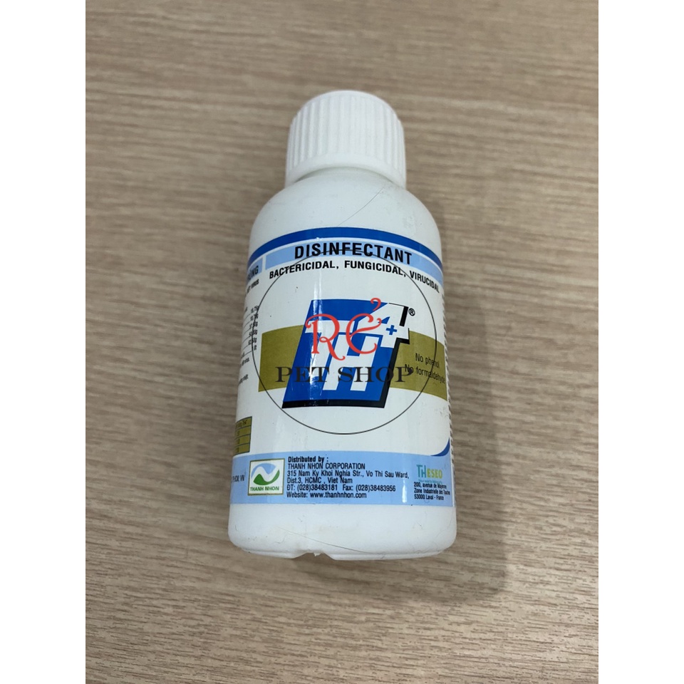 Sản phẩm sát trùng TH4 tại trang trại, khử khuẩn (100ml)